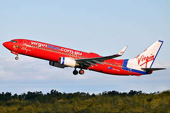 Virgin Blue Airlines, Luxurious travel experience, World-class amenities, Exotic destinations HD wallpaper
