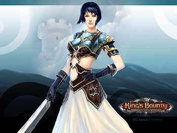 King's Bounty, fantasy, game, , beautiful, girl, princess, king s bounty HD wallpaper