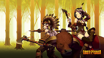 Lost Saga, Game artworks, Riot pixels, Gaming HD wallpaper