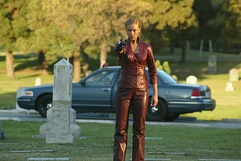 Kristanna Loken as T-X, Iconic villain, Terminator franchise, Female cyborg HD wallpaper