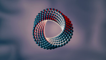 Balls ring, structure, abstract HD wallpaper