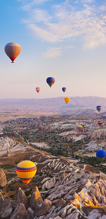 Cappadocia, , Enchanting scenes HD phone wallpaper