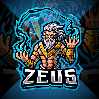 Zeus, Esports mascot design, Striking logo, Powerful ry HD wallpaper
