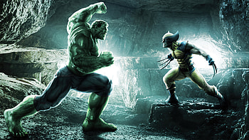 Wolverine, Hulk HD wallpaper