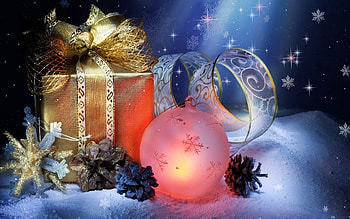 Holidays, New Year HD wallpaper