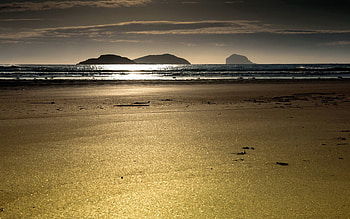 Landscape, Nature, Sea, Beach, Sand, Low Tide HD wallpaper
