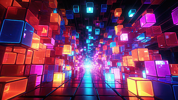 Futuristic Style Cubes Abstract , abstract, 3d, artist, artwork, digital-art HD wallpaper