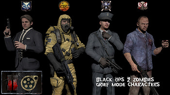 ... Black Ops II - Grief characters (DL from Workshop) by Jacob-LHh3 HD wallpaper
