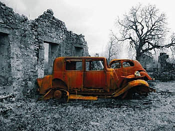 Iron Rusting Stone Crumbling, Rusting, Left To Rot, Vintage, Decay, Abandoned, Rust HD wallpaper