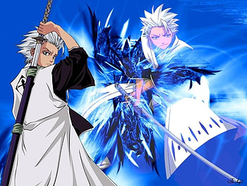 Captain Hitsugaya, captain, white hair, squad 10 leader HD wallpaper