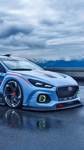 Hyundai RN30, Samsung Galaxy S6, S7, Google Pixel, Hyundai's sports car HD phone wallpaper