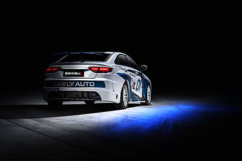 Geely Emgrand GT, sports car, rear, 2018 HD wallpaper