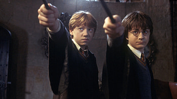 Harry Potter, Sorcerer's Stone, Chamber of Secrets, Full HD wallpaper