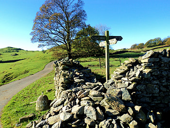 Sighn Post., landscape, wall, field, sighn HD wallpaper