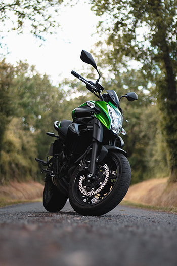 Motorcycles, Front View, Motorcycle, Bike, Kawasaki, Kawasaki Er-6N HD phone wallpaper