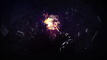 Abstract, Fire, Dark, Flight, Shapes, Shape, Explosion HD wallpaper