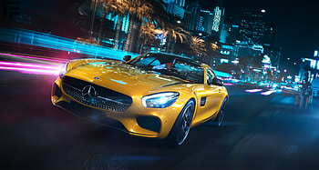 Mercedes Benz Amg GT Front, mercedes-amg-gtr, mercedes, cars, 2018-cars, behance HD wallpaper