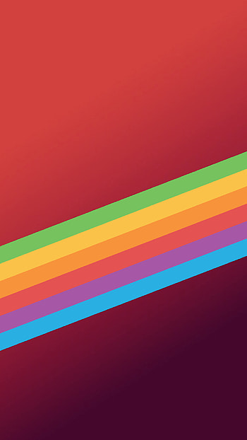 Rainbow, Whimsical creation, Artistic ry, Colorful stripes HD phone wallpaper