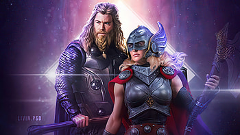 Thor: Love and Thunder, Resolution HD wallpaper
