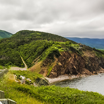 Cape Breton Island, RV adventure, Maritime beauty, Tranquil experience HD phone wallpaper