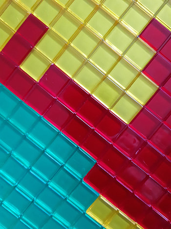 Multicolored, Motley, Texture, Textures, Squares, Mosaic HD phone wallpaper