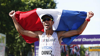 Yohann Diniz's legacy, 50km walk champion, Last hurrah in Olympics, Endurance in athletics HD wallpaper