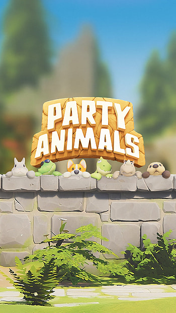 Festive Animal Pals Mobile, video game, Party Animals HD phone wallpaper