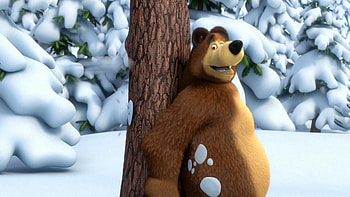 Cartoon, Masha And The Bear HD wallpaper