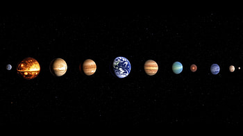 Stellar Harmony: of Planetary Alignment, planet, space HD wallpaper