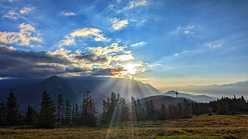Sunrise, cloud, sky HD wallpaper