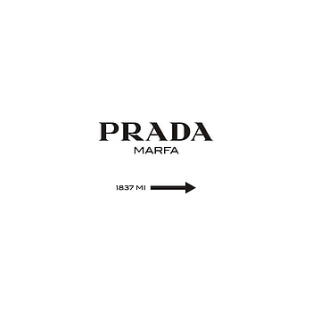 Prada Marfa , Black and white, Artistic frames, Home decor HD phone wallpaper