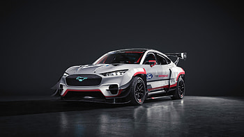 2020 Ford Mustang Mach E, Electric concept car, Supercar design, Cutting-edge technology HD wallpaper