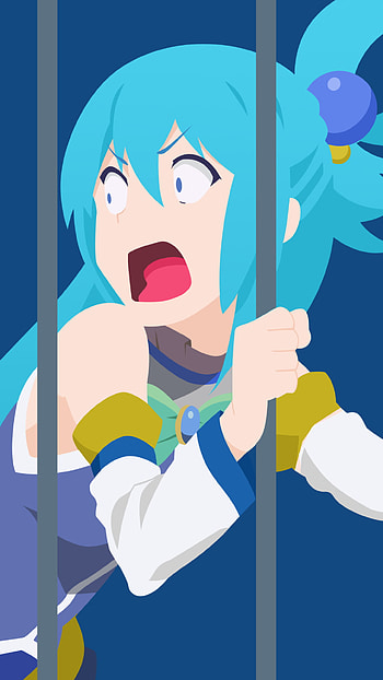 Aqua's Chaotic Splash — KonoSuba , Aqua (KonoSuba), Anime, KonoSuba - God’s blessing on this wonderful world!! HD phone wallpaper