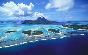 Nature, Water, Land, Islands HD wallpaper