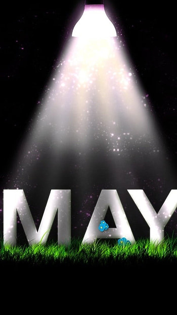 May, Dark Theme, Background HD phone wallpaper