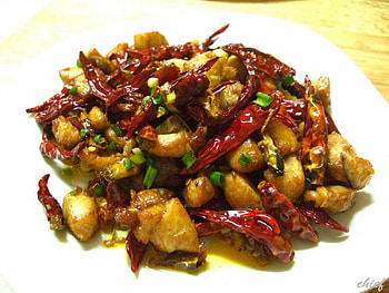 Indian Food, abstract, hot, spicy, beans, indian, food, peppers, meat HD wallpaper