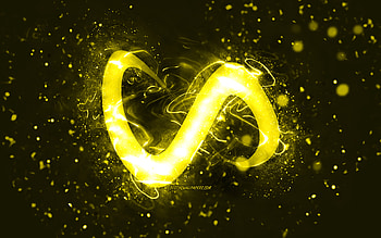 DJ Snake yellow logo, , Norwegian DJs, yellow neon lights, creative, yellow abstract background, William Sami Etienne Grigahcine, DJ Snake logo, music stars, DJ Snake HD wallpaper
