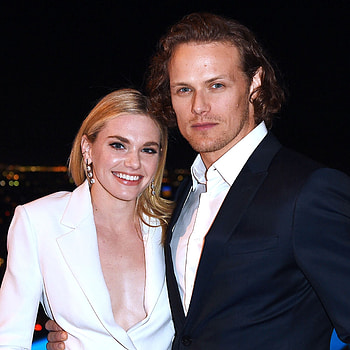 TV Shows, Sam Heughan, Girlfriend, Mackenzie Mauzy HD phone wallpaper