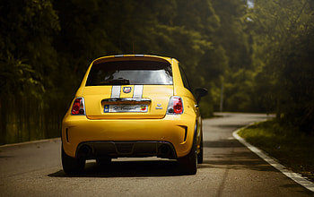 Ferrari, Cars, Road, Car, Machine, Back View, Rear View, Ferrari 695 HD wallpaper