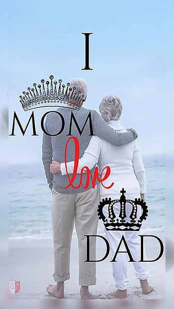 I Love Mom Dad, Together Forever HD phone wallpaper