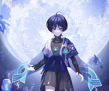 Scaramouche the Wanderer, Scaramouche (Genshin Impact), video game, Genshin Impact HD wallpaper