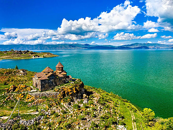 Lake Sevan, Armenia HD wallpaper