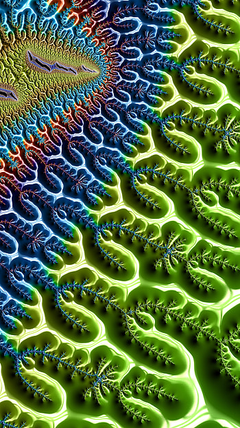 Fractal Art Trippy Psychedelic Background for Smart, Abstract, fractal HD phone wallpaper