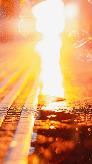 Gold lights, Luxurious glow, Elegant ambiance, Shimmering beauty HD phone wallpaper