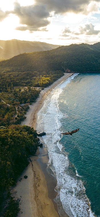Playa El Valle, Dominican Republic HD phone wallpaper