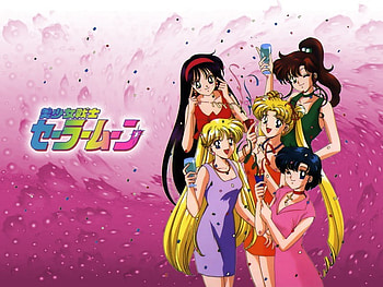 Bishoujo Senshi Sailor Moon, anime girl, anime, sailormoon, group, cute, girls, girl, female HD wallpaper