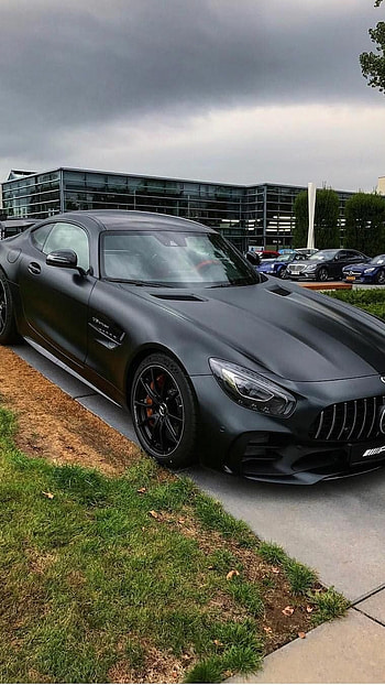 Matte Black, Mercedes Audi HD phone wallpaper