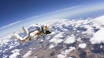 Sports, Sky, Jump, Red Bull, Diving HD wallpaper