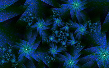 Twinkle, blue, black, tiles, fractals, texture, twist, spiral HD wallpaper