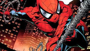 pics 2d spiderman comic cartoon 2d animated quality background HD wallpaper